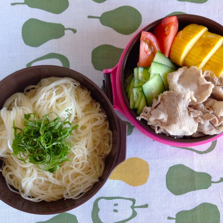 そうめん弁当